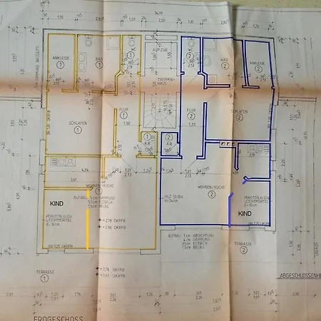 Haus Am Weinberg 公寓 吕德斯海姆